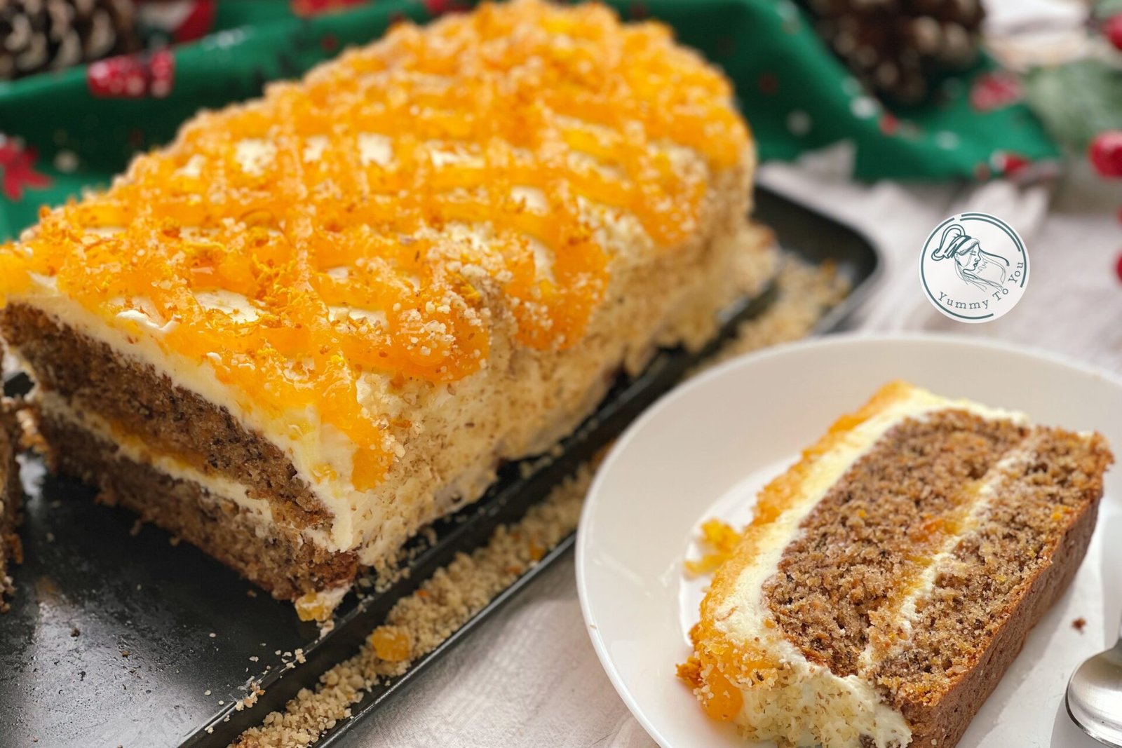 Prăjitură cu Morcovi și Cremă de Brânză cu Portocale – Rețetă originală Ely