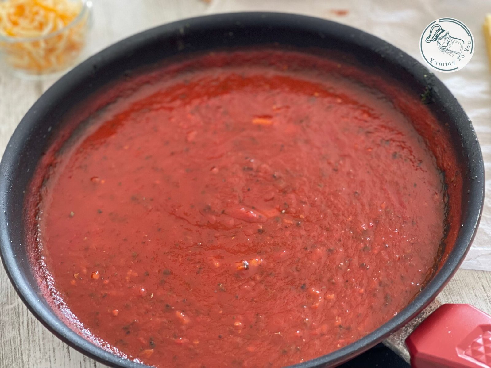 sos de rosii pentru lasagna