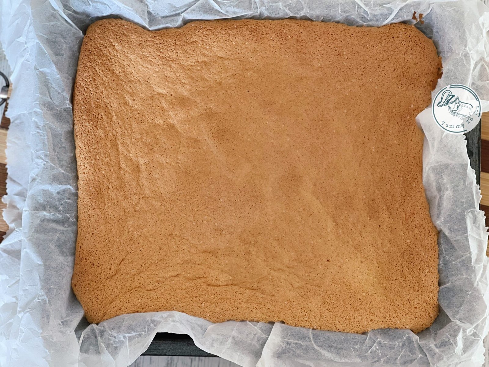 blat pandispan dupa coacere