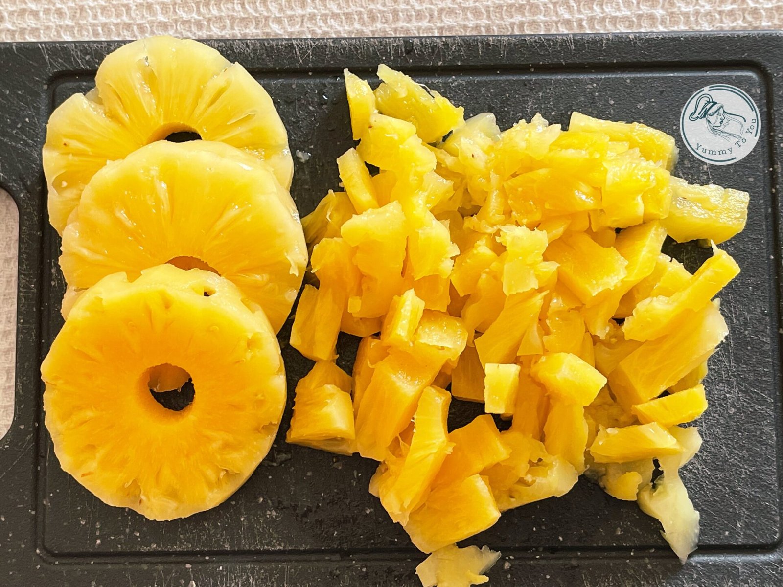 pregatire anans pentru caramelizare