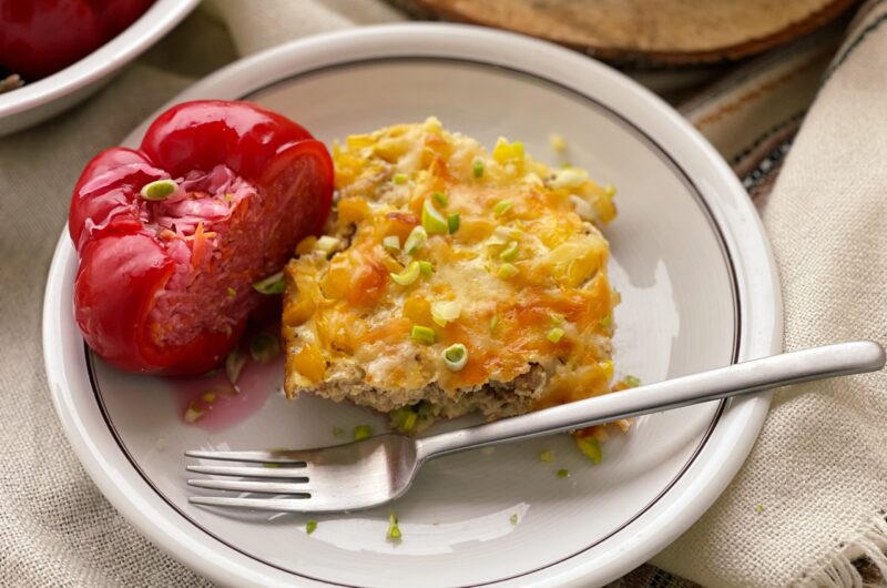 Leftover Breakfast Pie