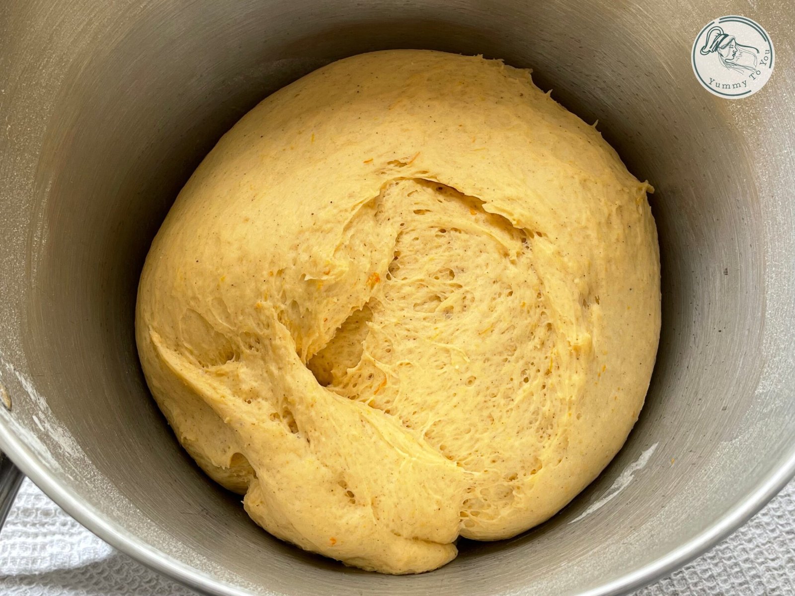 aluat pentru rulouri dupa dospire