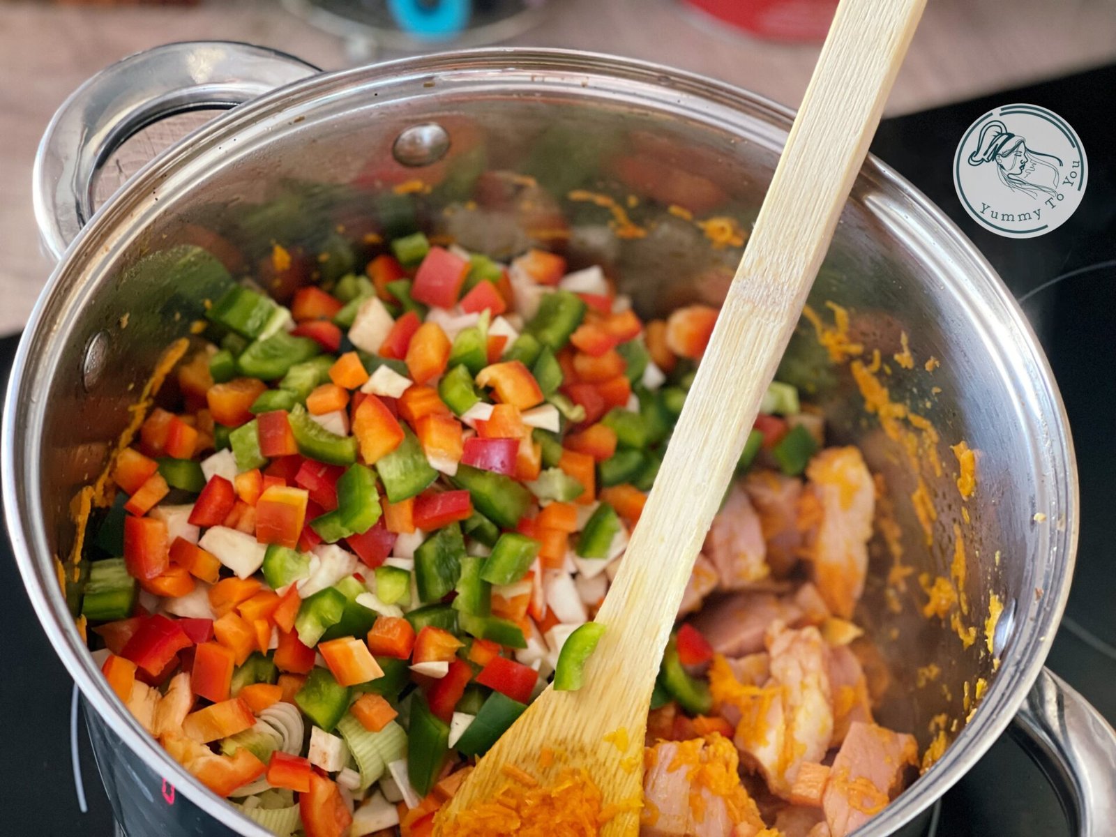 adaugare legume tocate adaugare legume tocate