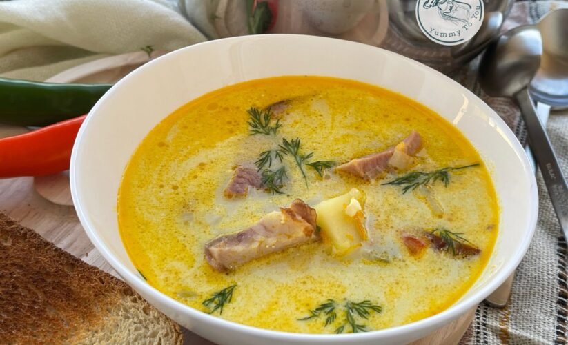 Ciorbă cu ciolan afumat și smântână cover photo