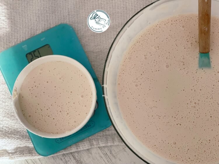 Pregatire crema de branza 1 Pregatire crema de branza 1
