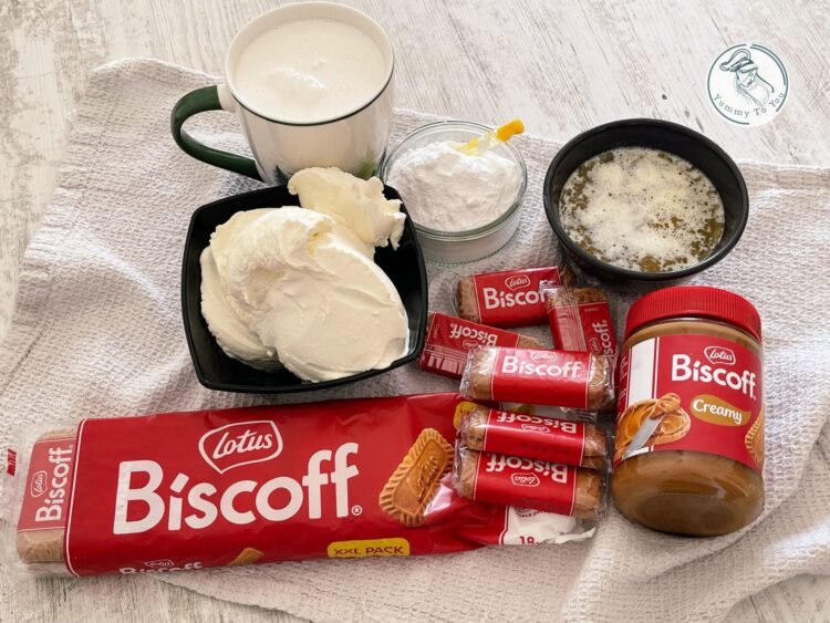 Biscoff Cheesecake fără coacere ingrediente
