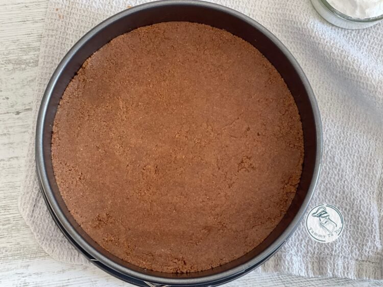 pregatire baza Biscoff Cheesecake 2 pregatire baza Biscoff Cheesecake 2