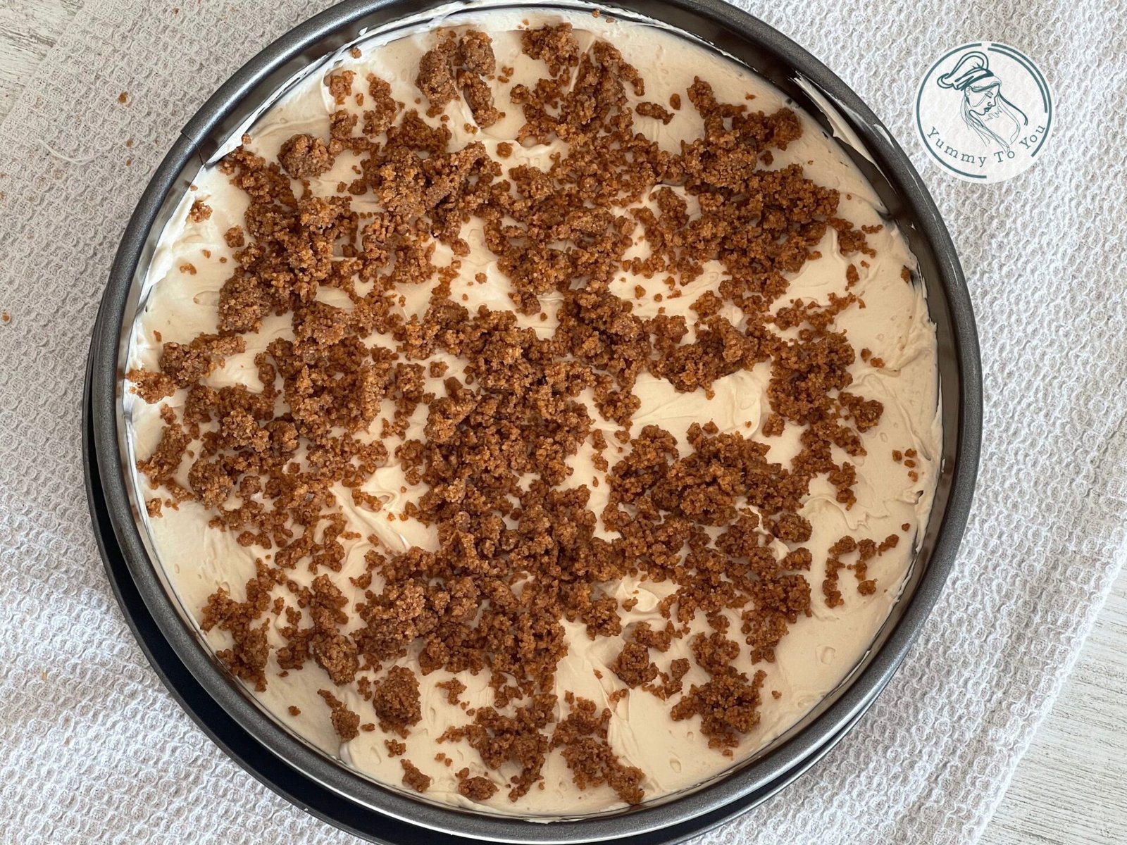 asamblare Cheescake Biscoff 1