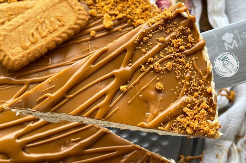 No-Bake Biscoff Cheesecake