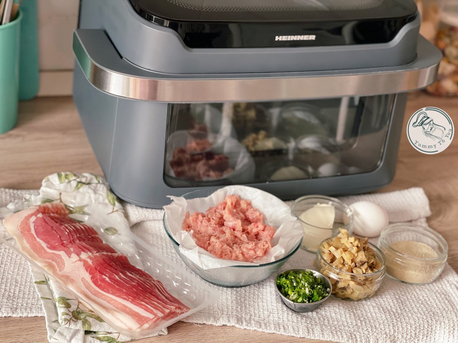 Chiftele umplute cu ciuperci și brânză ingredienten