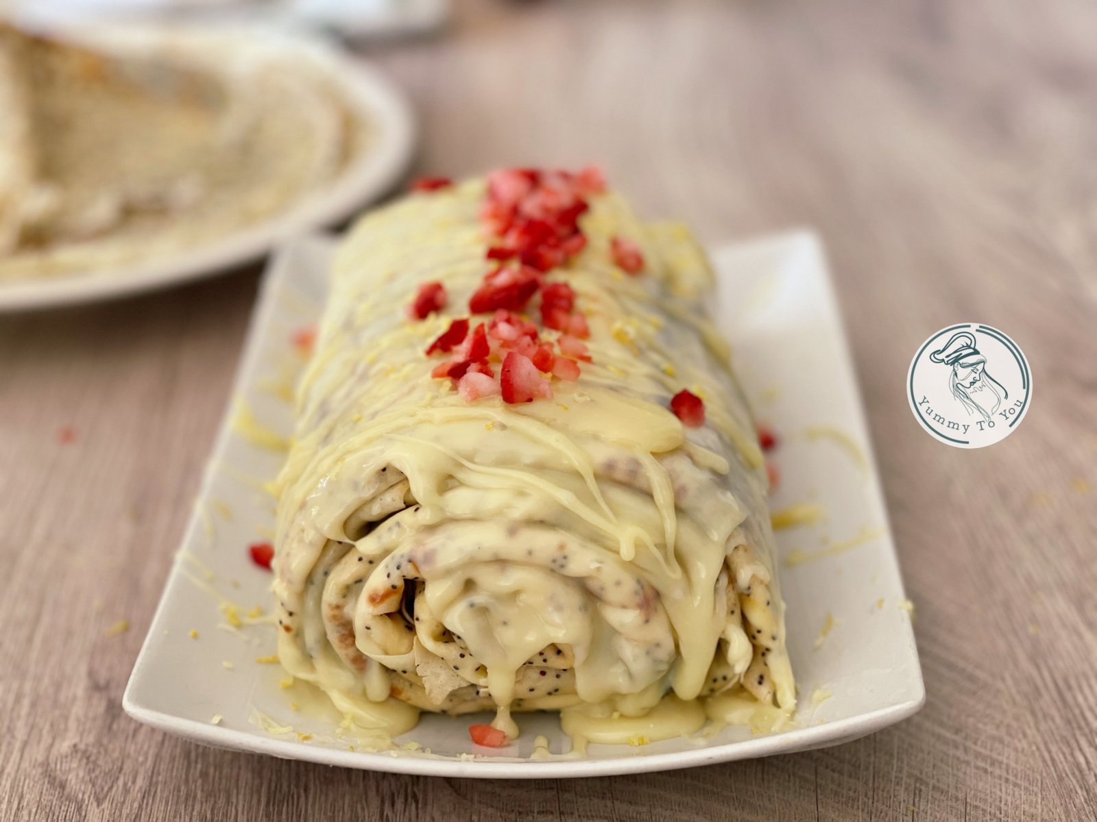 glazurare si decorare rulada clatite 1 glazurare si decorare rulada clatite 1