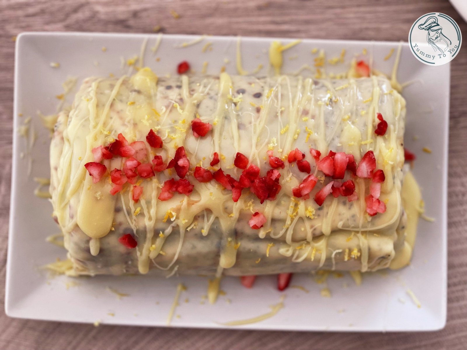 glazurare si decorare rulada clatite 2 glazurare si decorare rulada clatite 2