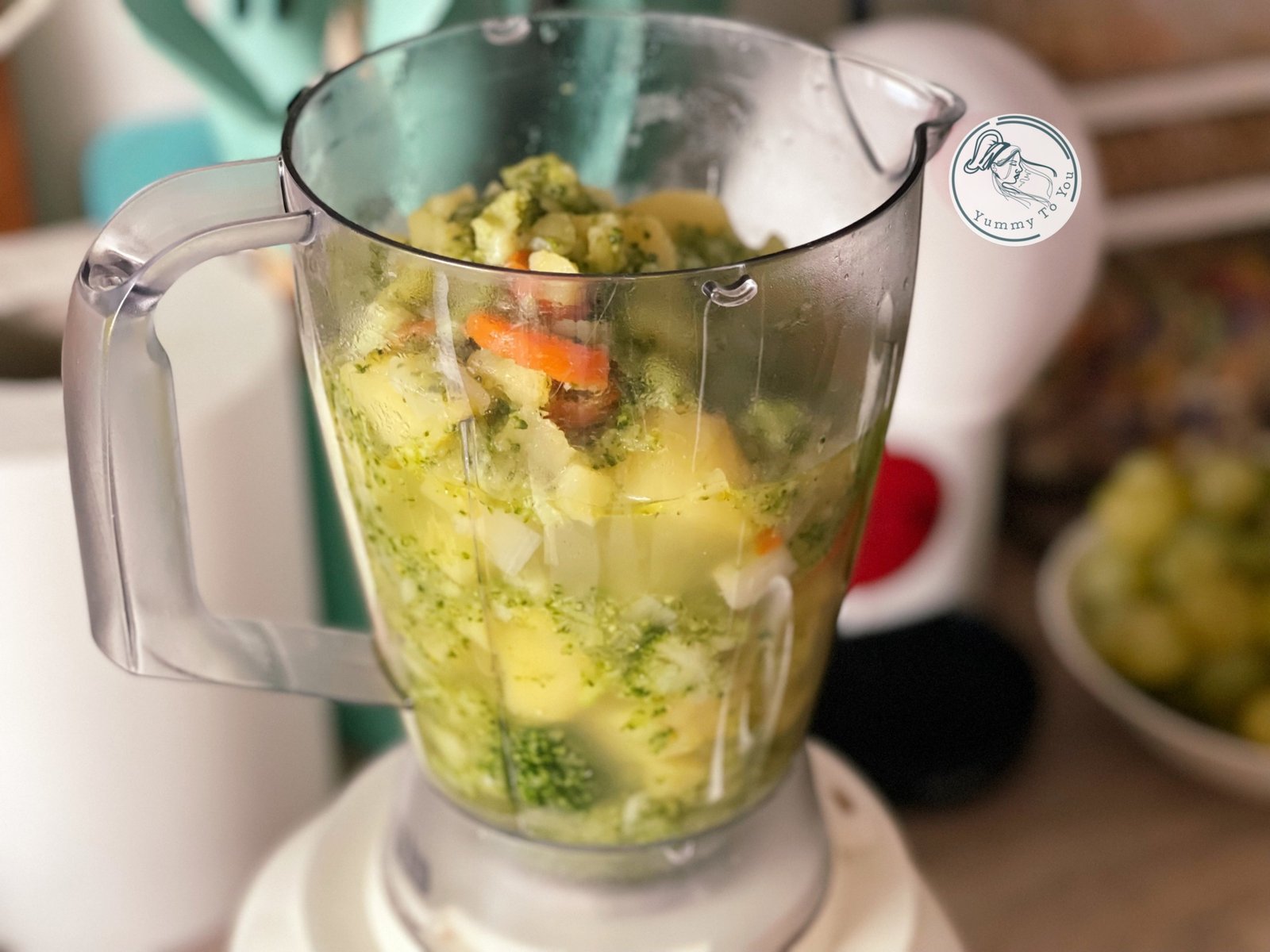 Legume pentru supa in blender Legume pentru supa in blender