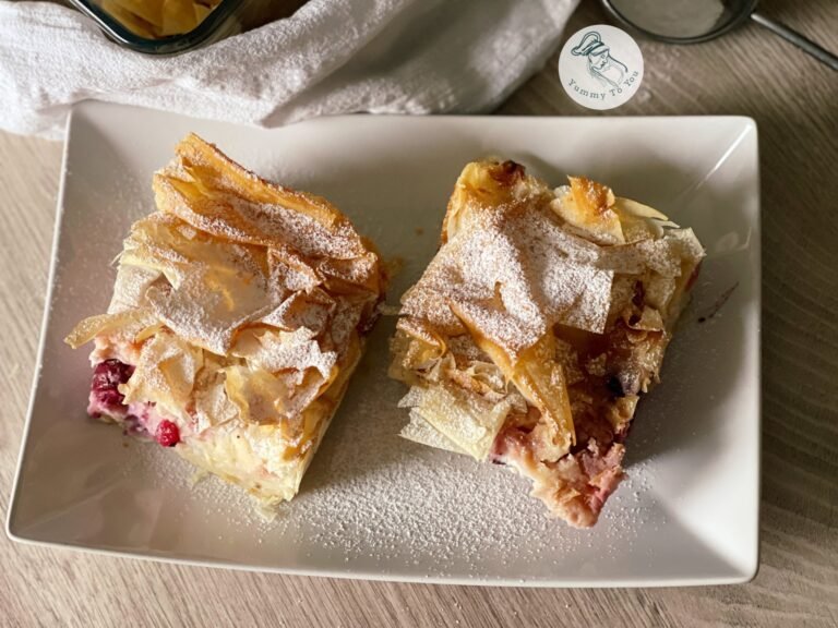 Plăcintă cu iaurt și fructe de pădure la Air Fryer