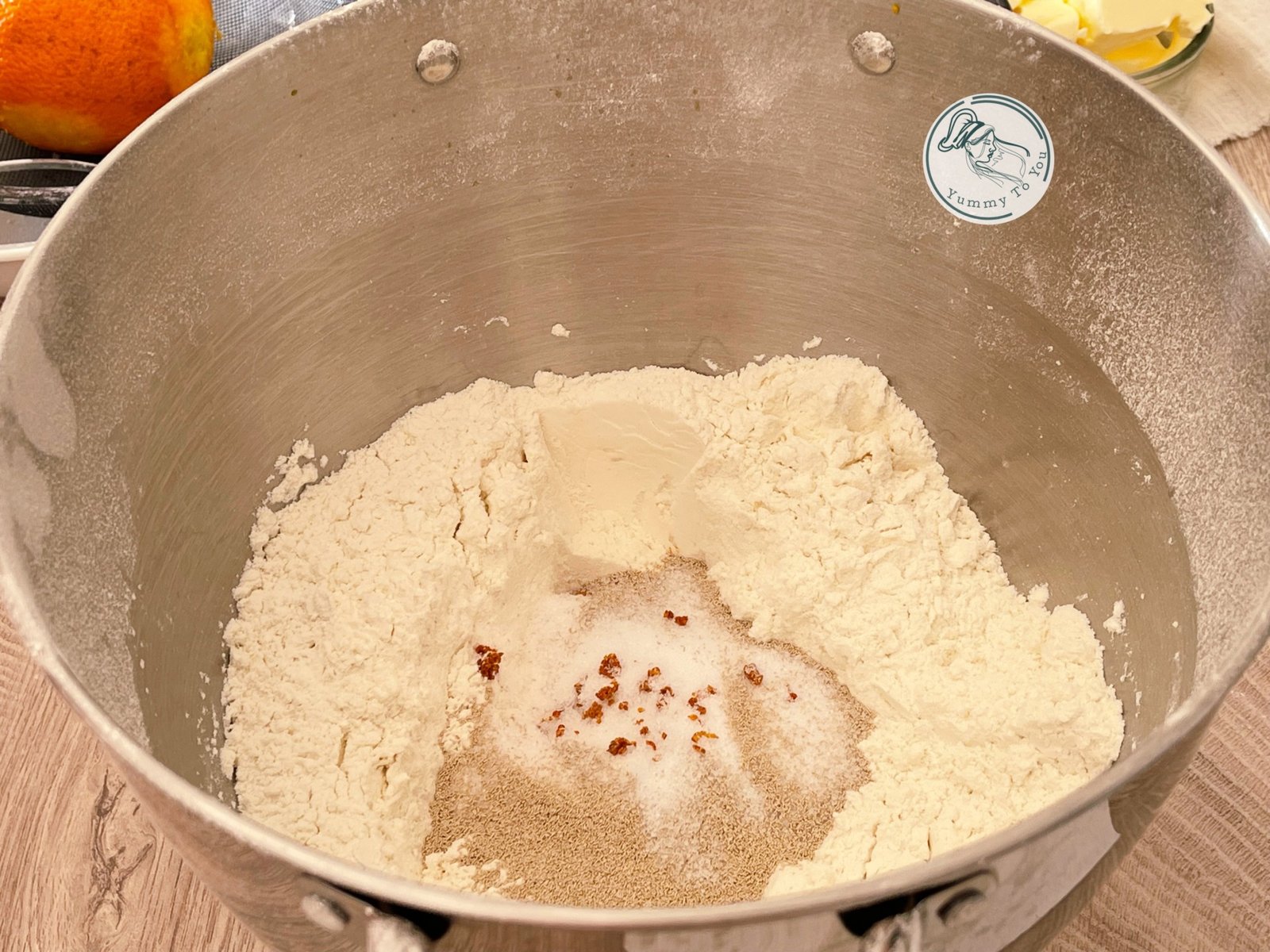 Preparare aluat pentru mucenici 1