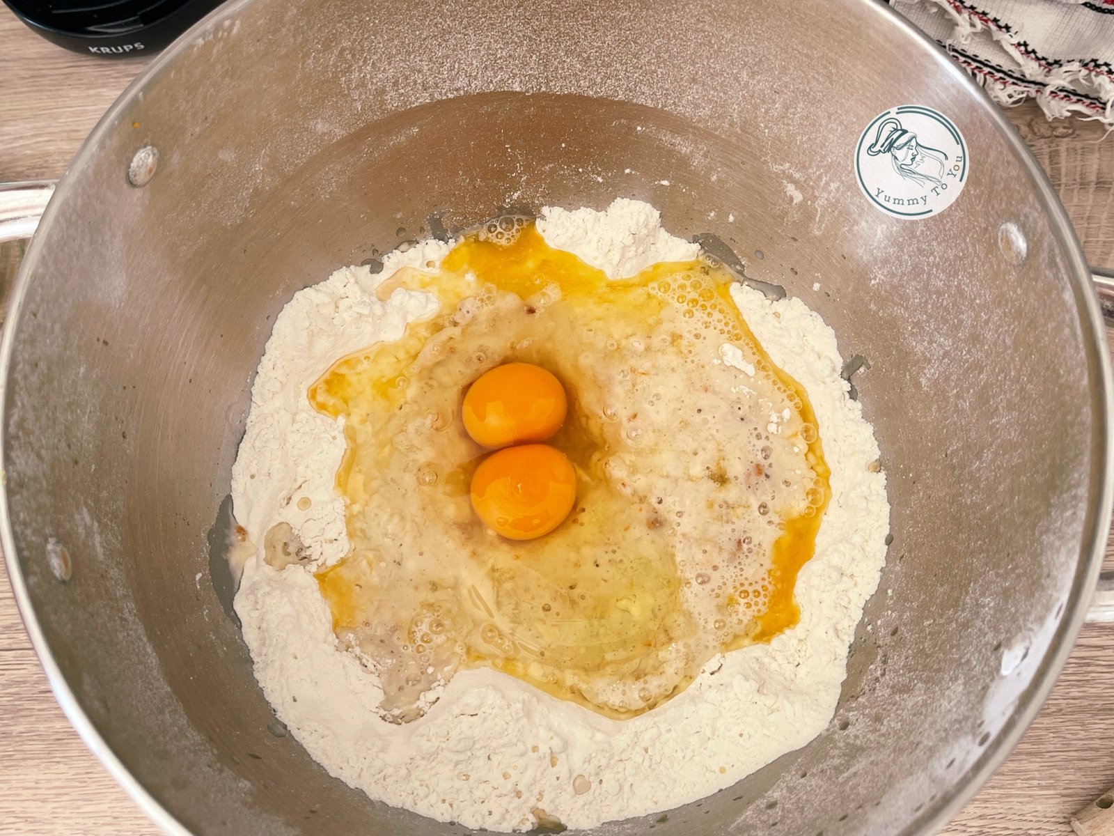 Preparare aluat pentru mucenici 2