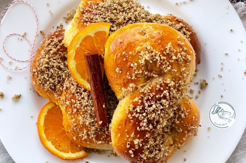 Fluffy Moldavian Mucenici with Sour Cream and Orange Syrup – a traditional Romanian dessert for March 9th