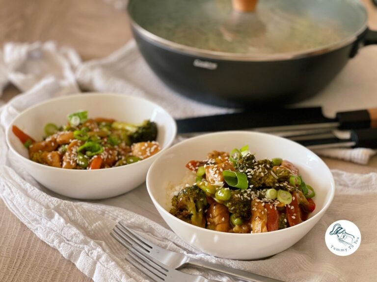 Chicken, Vegetable & Edamame Stir-Fry