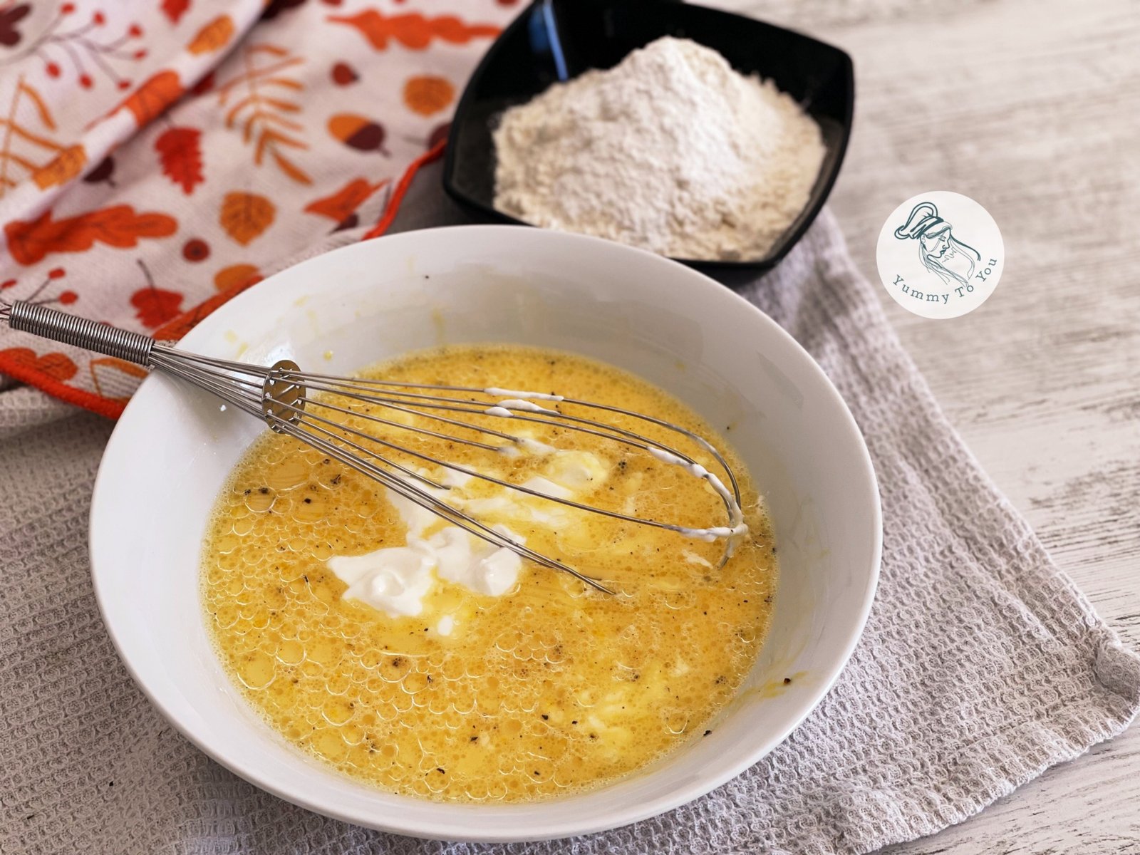 preparare aluat pentru gofre 1