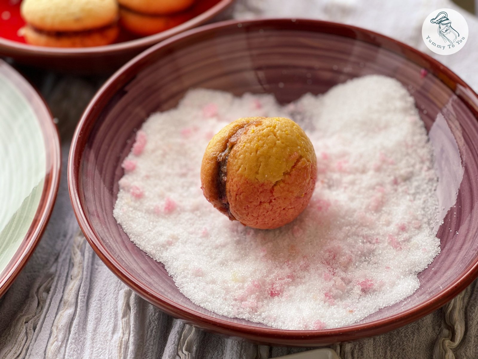 decor piersici zahar