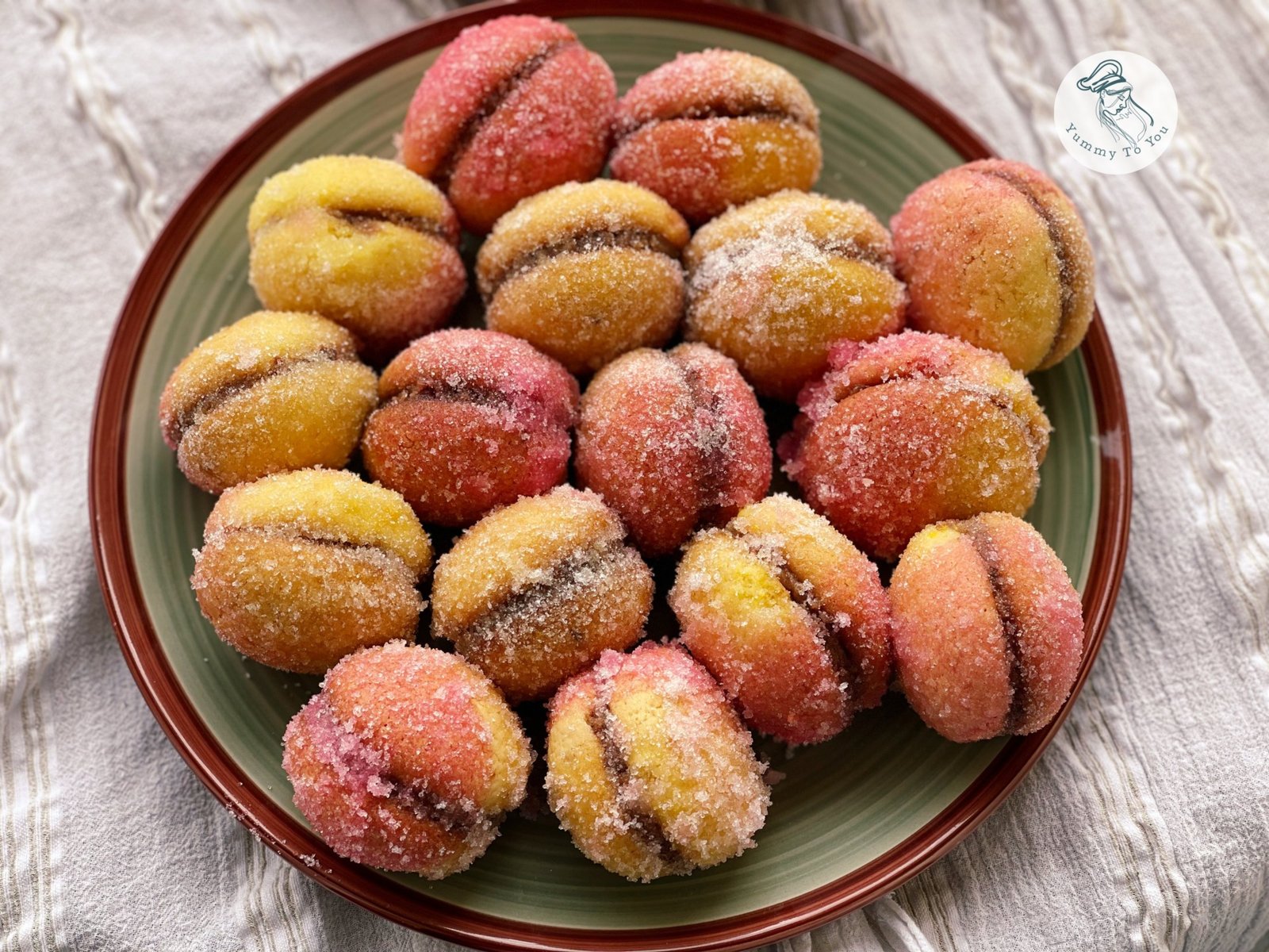 piersici umplute decor