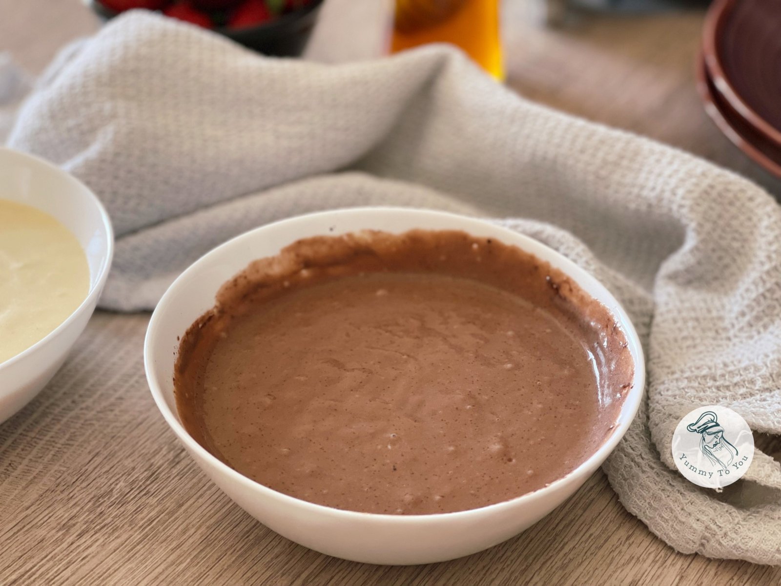 compozitie cu cacao pentru gofre marmorate