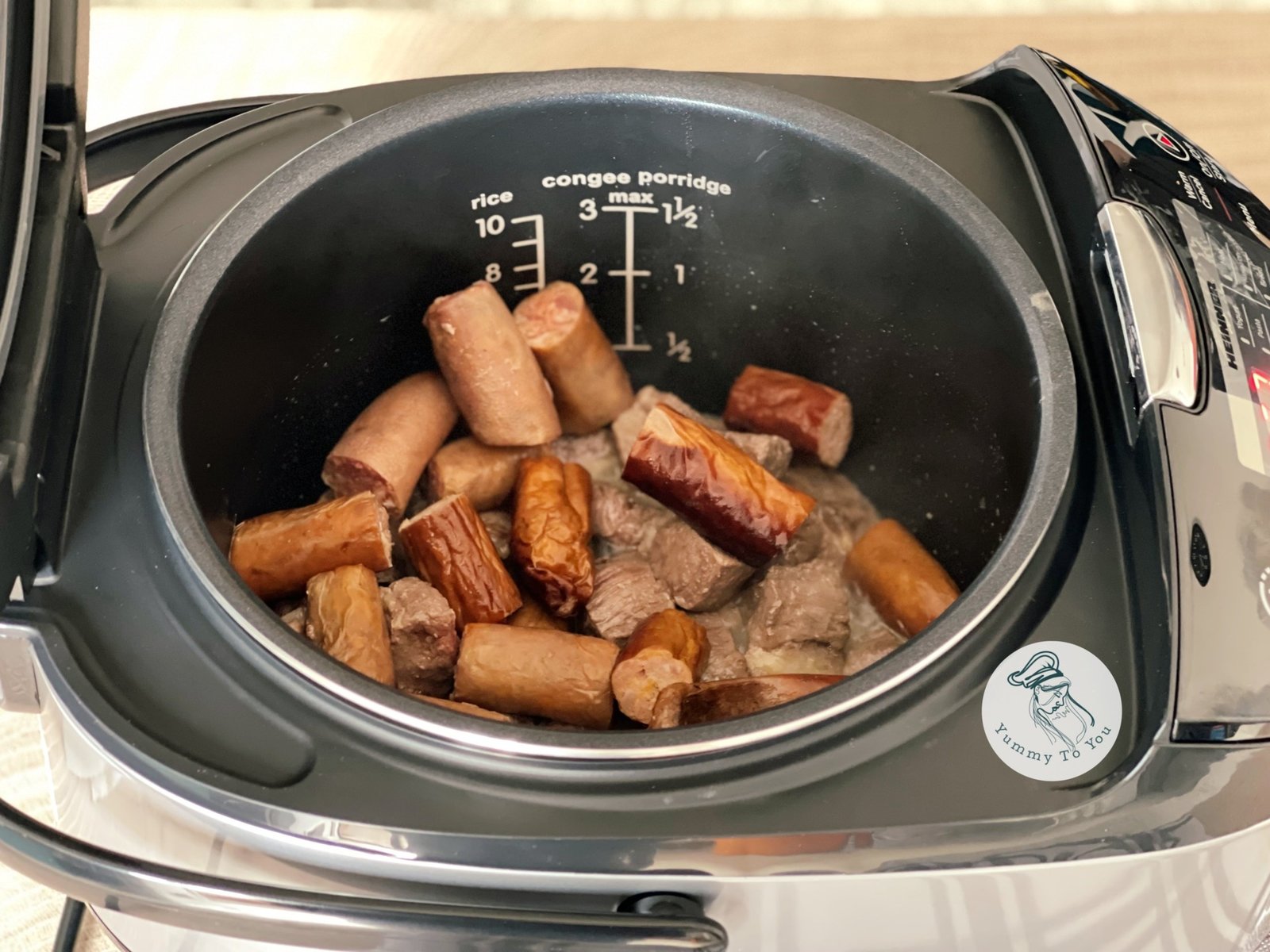 adaugare carnati afumati