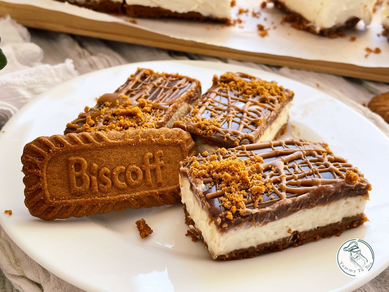 No-bake Biscoff cake with chocolate – creamy layers and absolutely irresistible