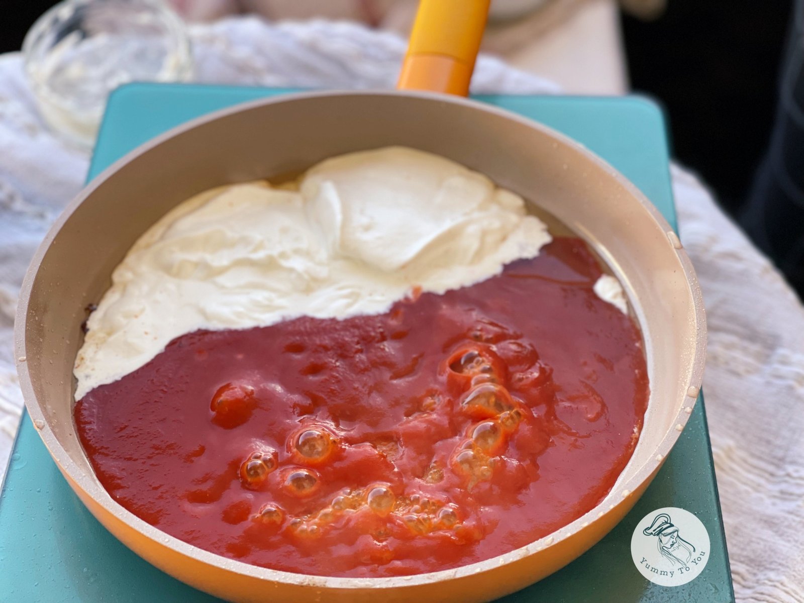 pregatire sos pentru tortellini