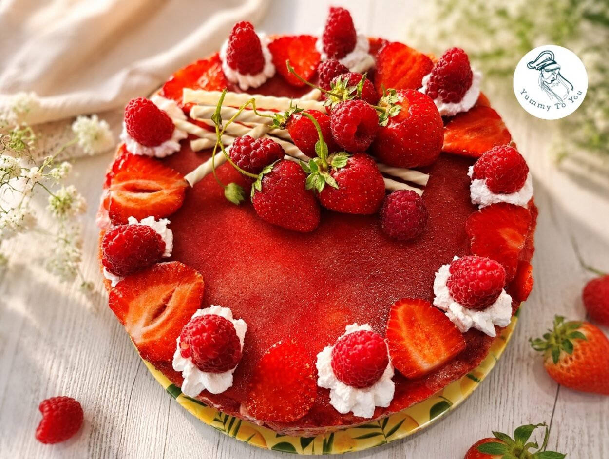 Sugar-Free Strawberry Cheesecake – Creamy and Easy to Make