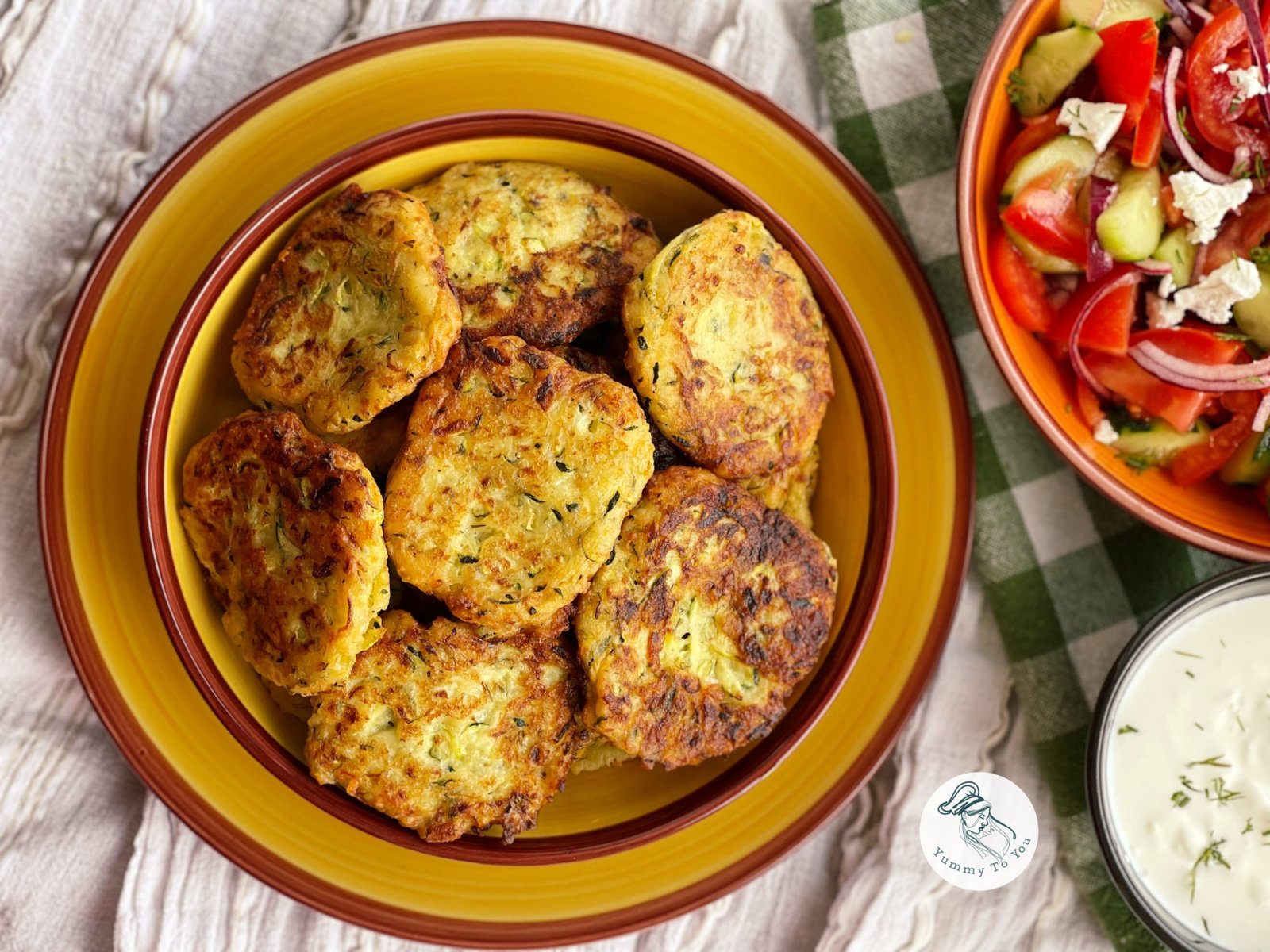 Zucchini Fritters with Feta and Parmesan – Easy and Flavorful Recipe