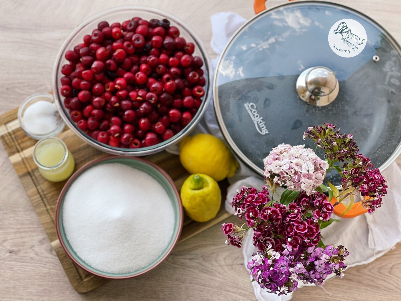 Dulceață de cireșe roșii ingrediente Dulceață de cireșe roșii ningrediente