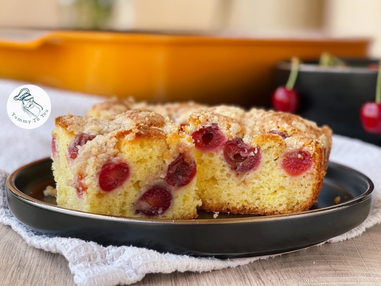 Fluffy Cherry Yogurt Cake – An Easy Summer Recipe