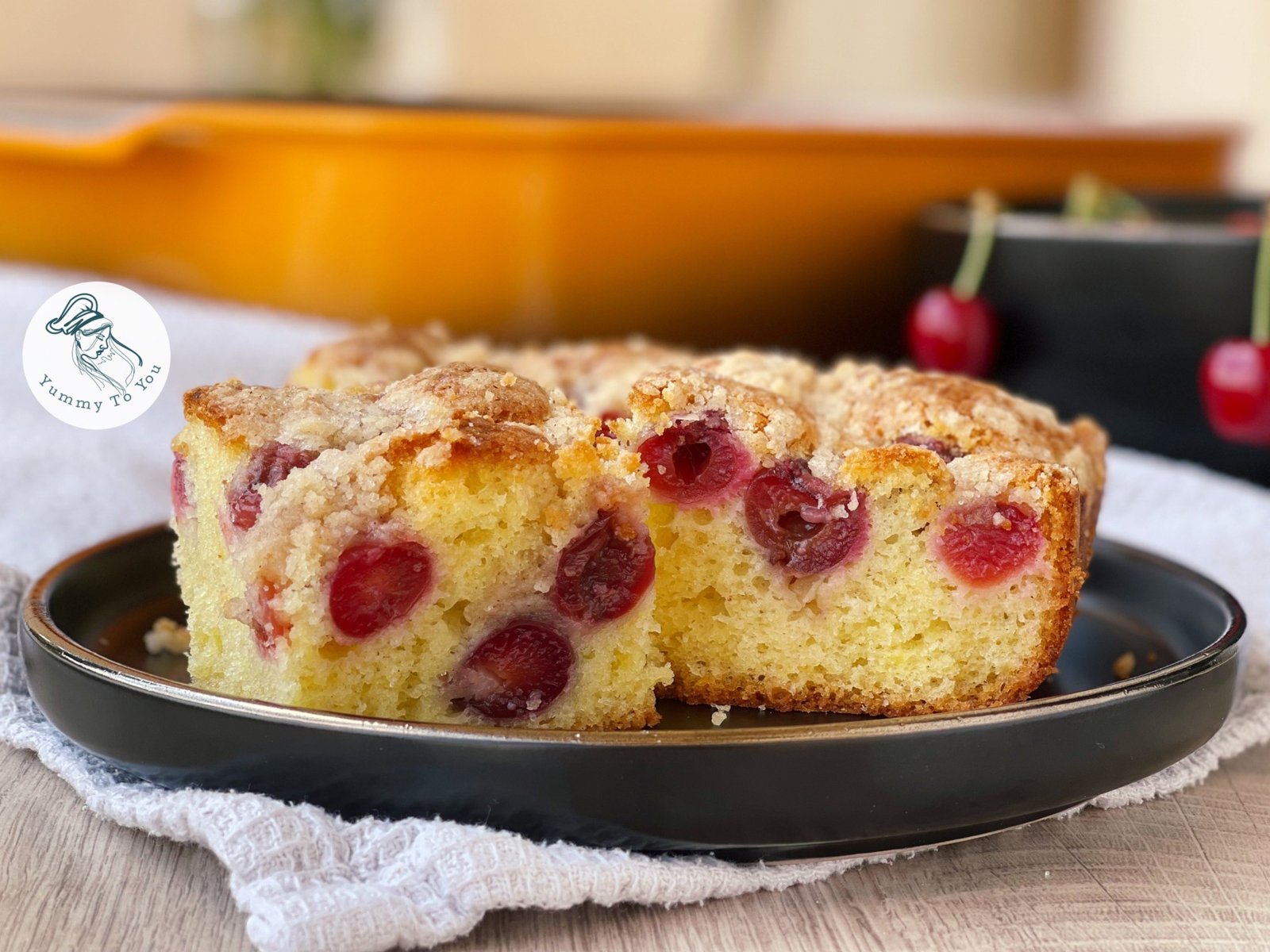 Fluffy Cherry Yogurt Cake – An Easy Summer Recipe