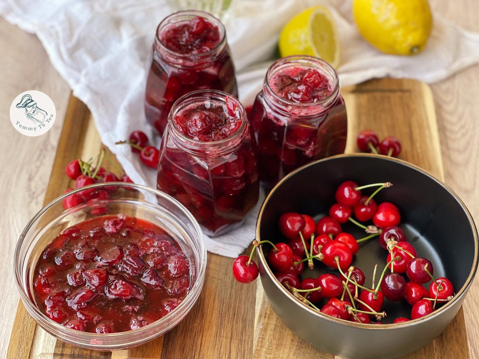 Dulceață de cireșe roșii servire si pastrare Dulceață de cireșe roșii nservire si pastrare