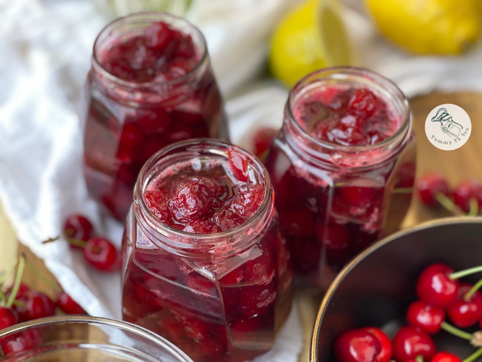Dulceață de cireșe roșii servire si pastrare 3 Dulceață de cireșe roșii servire si pastrare 3