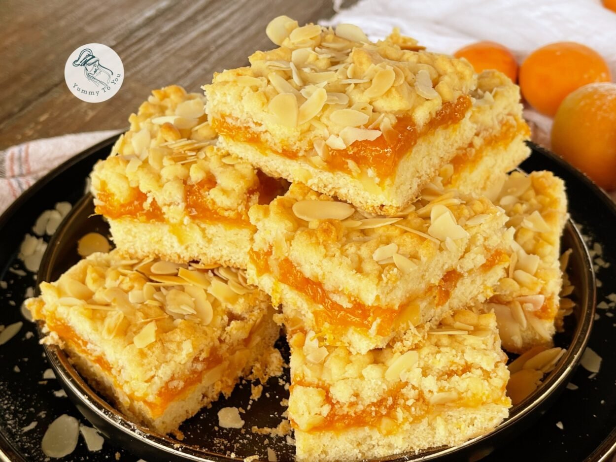 Apricot Cake with Grated Dough – A Homemade Buttery Cake Recipe