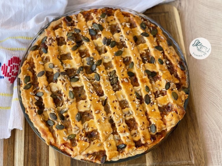 Homemade Minced Pork Pie