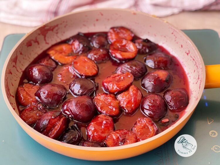 pregatire prune pentru prajitura 3 pregatire prune pentru prajitura 3