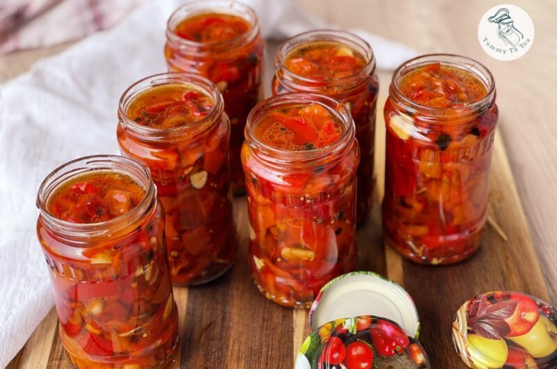 Jarred Roasted Pepper Salad