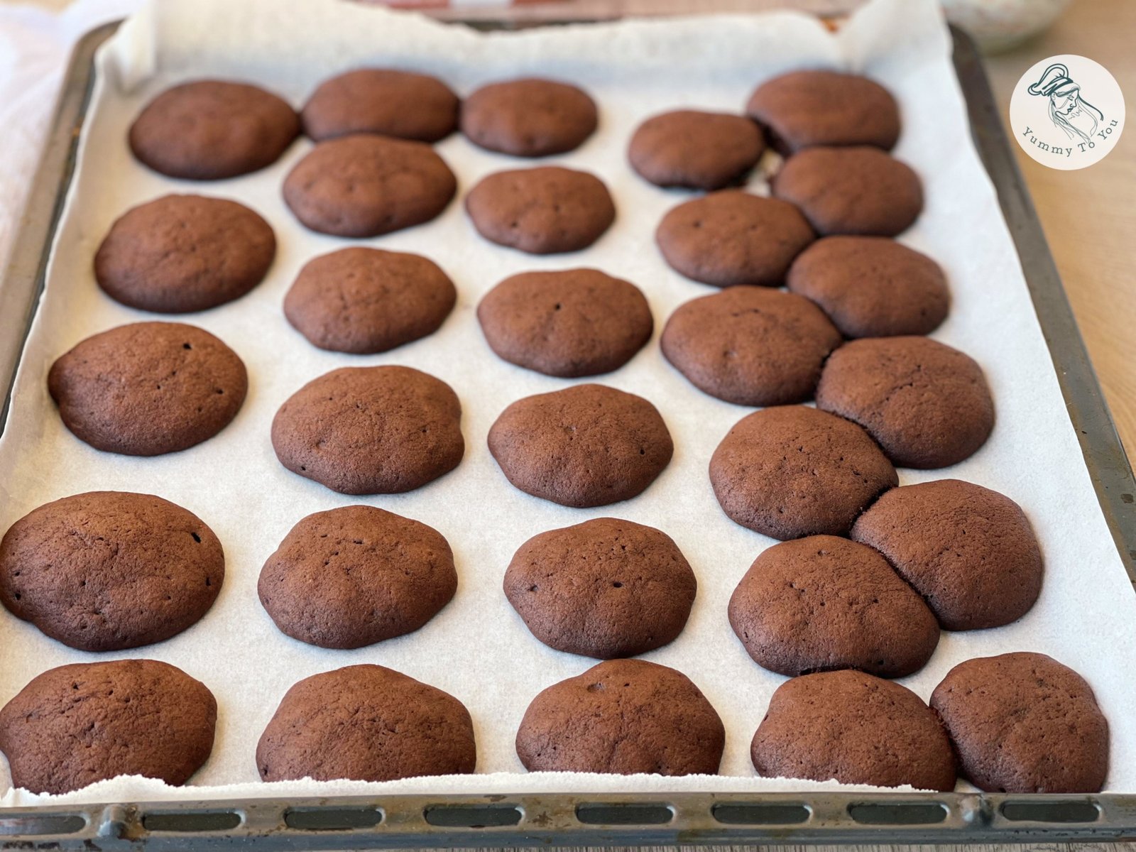 Formare si coacere coji whoopie pies 2 Formare si coacere coji whoopie pies 2