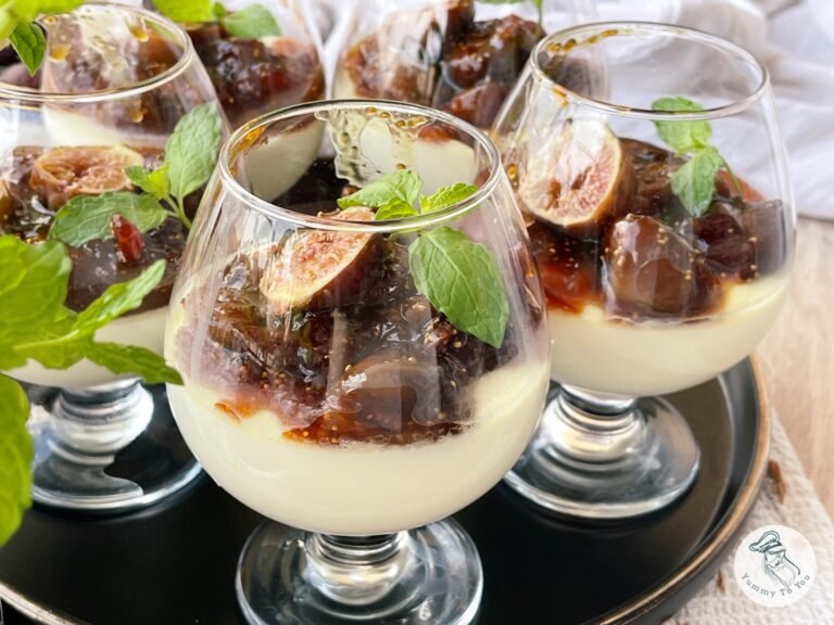 Caramelized Fig Panna Cotta